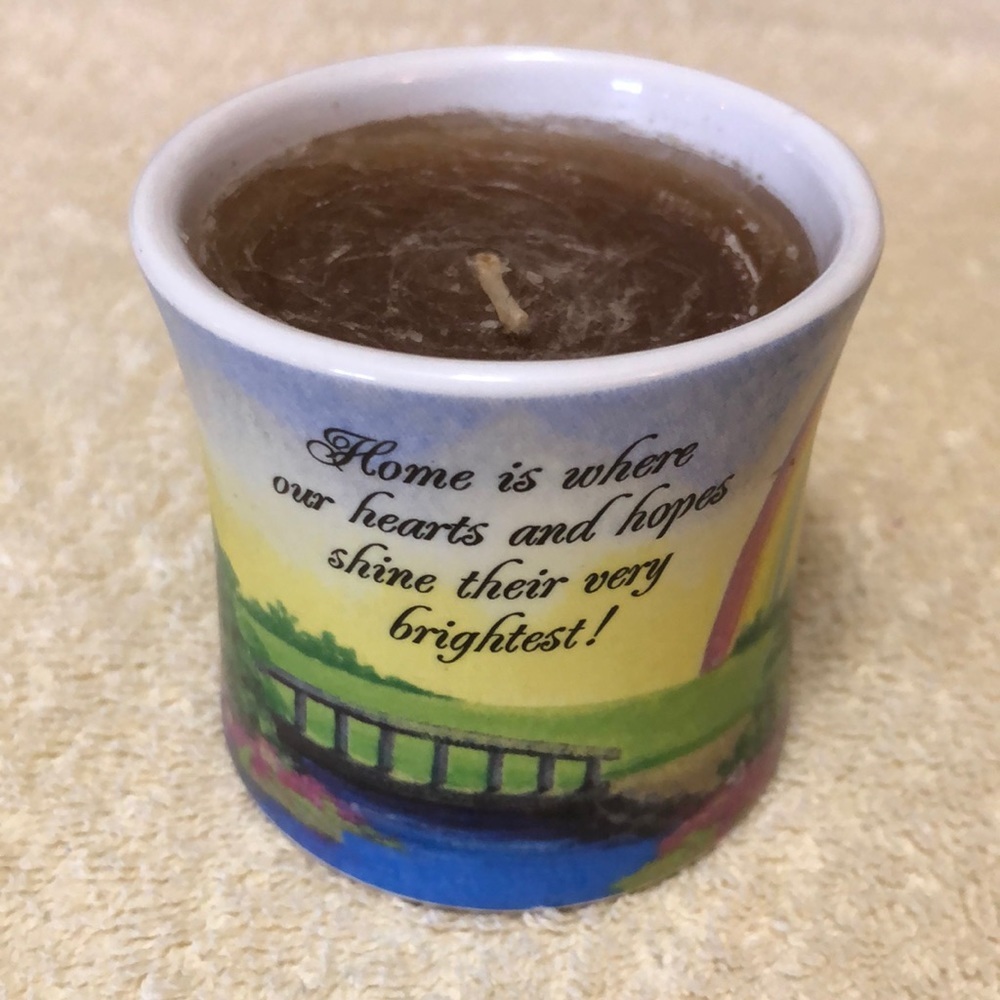Home is… - Papel Giftware - Votive w/candle 2.5”